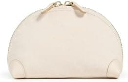Stoney Clover Lane Women's Curved Mini Pouch, Natural, Off White, One Size