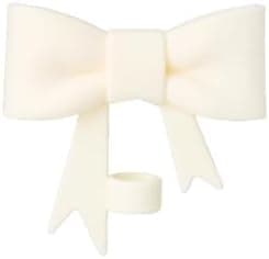 10mm Bow Shape Straw Topper for Stanley Cup (Cream White)