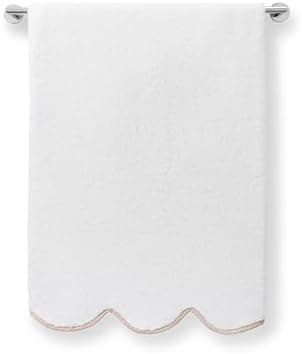Kassatex Chairish Towels (White/Sand)