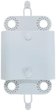 Porcupine Shower Wall Hair Catcher, Modern Silicone Design Collects & Conceals Wet Hair in Bathroom, Prevents Clogged Drains, Reusable, Removable, Easy to Clean, Heavy Duty Hanger Included (Cool Gray)