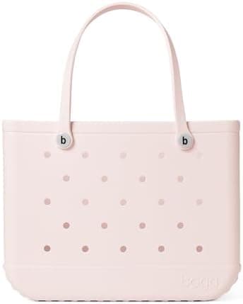 BOGG BAG - Original, Extra Large Tote Bag - Petal Pink - 19in L x 9in W x 14in H - Lightweight, Washable, Durable - All Purpose EVA - for Beach, Pool, Boat, Work, Sports