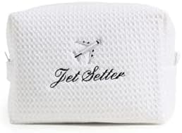 Abbode Women's Jet Setter Waffle Pouch