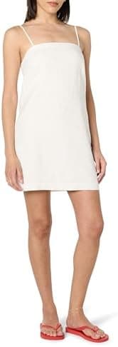 The Drop Womens Seville Linen Mini Shift Dress