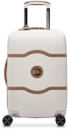 DELSEY PARIS Chatelet Air 2.0 Hardside Luggage with Spinner Wheels, Angora, Carry on 19 Inch