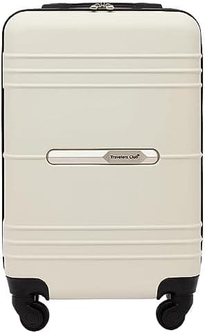 Travelers Club 22" Richmond Spinner Carry-On Luggage, Bone