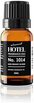 AirScent Hotel Diffuser Oil No. 1014 - The Iconic 5-Star Hotel Coastal Blend - Lemon Bergamot Sea Breeze - 10 mL Premium Fragrance Oil for Ultrasonic and Waterless Diffusers and Crafting