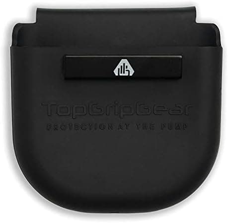 PumpPal Reusable Fueling Glove | Protect Hands from Filthy Gas Pump Handles and Keypads | Easy Install, Attaches with Magnets Inside Your Gas Tank | Universal Size, One Hand Easy Slip-On | (Black))