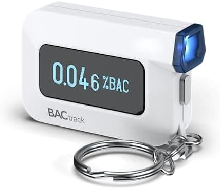 BACtrack C6 Keychain Breathalyzer | Professional-Grade Accuracy | Optional Wireless Smartphone Connectivity | Compatible w/ Apple iPhone, Google & Samsung Android Devices | Apple HealthKit Integration