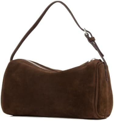 DONNAIN Premium Suede Leather Crossbody Purses for Women, Small Shoulder Bag with Adjustable Strap and Crossbody Hobo Bag