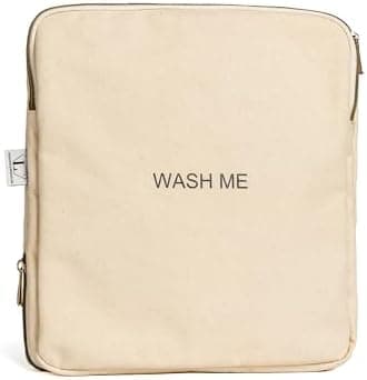Two-Sided Travel Laundry Bag/Packing Cube for Travel (NATURAL)