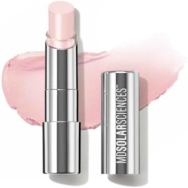MDSolarSciences Tinted Sheer Lip Balm SPF 30 | Hydrating Lip Sunscreen | Shea Butter, Jojoba & Avocado Oils | Moisturizing, Vegan, & Clean| 0.15 oz, Natural pH Reactive Color Shimmer