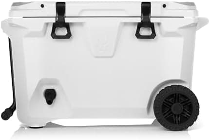 BrüMate BrüTank Wheeled Hard Cooler with Built-in 3-Gallon Drink Dispenser Tank & Tap | 7+ Day Ice Retention | Perfect for Beach, Tailgating, Camping, Sports Games, & More | 35qt & 55qt