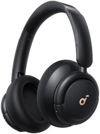 Soundcore Q30 by Anker, Hybrid Active Noise Cancelling Headphones, Multiple Modes, Hi-Res Audio, Custom EQ via App, 50H Playtime, Comfortable Fit, Bluetooth, Multipoint Connection