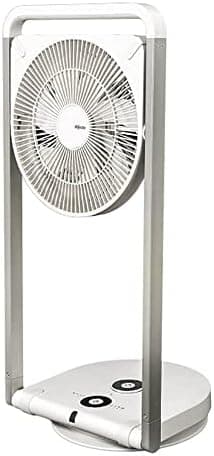 Flow by Objecto F1 Foldable Fan, Lightweight Portable and Easy Storage, White
