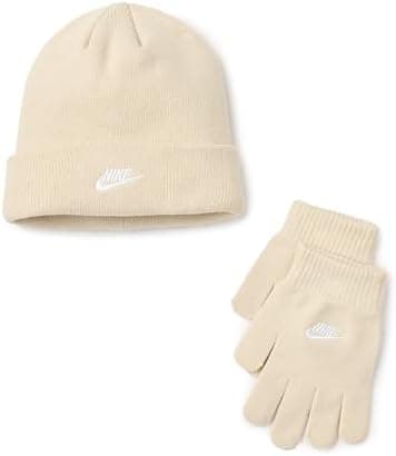 Nike Kids' Club Beanie and Glove/Mitten Set