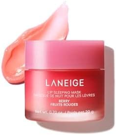 LANEIGE Lip Sleeping Mask: Nourish, Hydrate, Vitamin C, Murumuru & Shea Butter, Antioxidants, Flaky, Dry Lips