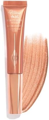 Charlotte Tilbury Beauty Light Wand Liquid Highlighter Makeup - Soft-Focus Highlighter & Blush for Cheeks - Pearlescent, Weightless Radiant Finish