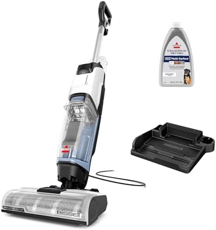 Bissell CrossWave Edge Floor Cleaner, Wet Dry Vacuum Mop with Zero-Gap Edge Technology & Powerful Suction for Tile Floors and Stain Removal, 4111A