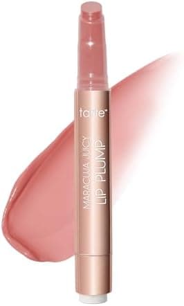 tarte maracuja juicy lip plump – Hydrating & Volumizing Lip Plumper Gloss Balm with Nourishing Hyaluronic Acid & Vitamin E, Plumps & Moisturizes, Vegan & Cruelty-Free