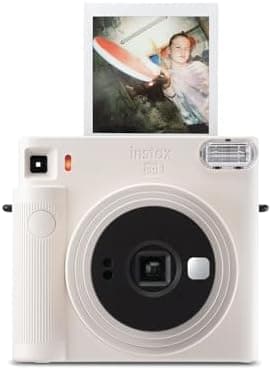 FUJIFILM Instax Square SQ1 Instant Camera - Chalk White