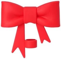 10mm Bow Shape Straw Topper for Stanley Cup (Red)