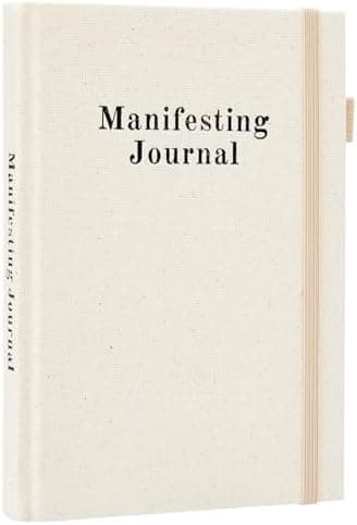 5 MINUTES A DAY Manifesting Journal for Women, Guided Journal to Manifest Your Dream Life, Daily Journal with Prompts, Gratitude and Productivity Journal for More Happiness, Growth, Mindfulness-Beige