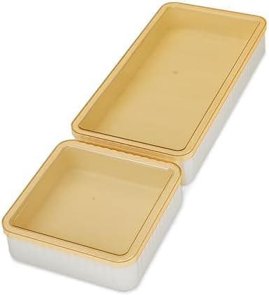 Cravings by Chrissy Teigen Nonstick Bakeware Set with 2 Silicone Trays and 2 Lids, Silicone Baking Sheet Pan, Baking Pan Dividers, Safe to use and Easy to Clean, Oven safe up to 450 °F