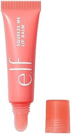e.l.f. Squeeze Me Lip Balm, Moisturizing Lip Balm for A Sheer Tint of Color, Infused with Hyaluronic Acid, Vegan & Cruelty-Free