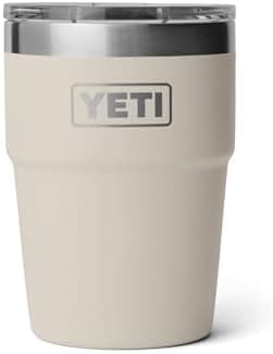 YETI Rambler 16 oz Stackable Tumbler, Vacuum Insulated, Stainless Steel with MagSlider Lid | Stackable, Vacuum Insulated, MagSlider Lid, Stackable, Vacuum Insulated, MagSlider Lid