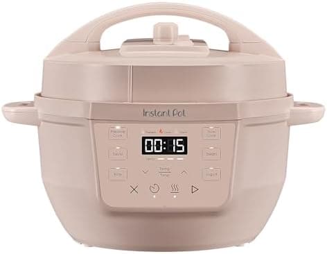 Instant Pot 4QT RIO Mini 7-in-1 Multi-Cooker, Pressure Cooker, Slow cook, Sauté, Steam, Rice Maker, Yogurt, & Warmer, Rosewater, 4 Quarts
