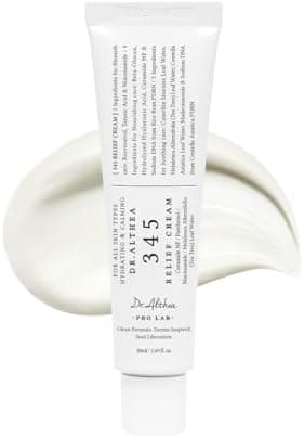Dr.Althea 345 Relief Cream | Daily Face Moisturizer for Soothing Recovery and Blemish Care with PDRN & Niacinamide | Korean Vegan Skincare for All Skin Types, 1.69 Fl Oz (Ver.2 - Pack of 1)