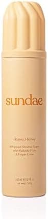 sundae Whipped Shower Foam Honey Honey Foaming Body Wash 8.9 fl oz, 265ml
