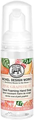 Michel Design Works Travel Foaming Hand Soap, Pink Grapefruit
