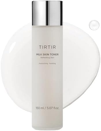 TIRTIR Milk Skin Rice Toner - Deep Moisturizing, Hydrating and Refreshing for face, Niacinamide, Ceramide, Rice Bran Extract, Nature-Oriented Ingredients, Korean Skin Care, Vegan, 150ml / 5.07 fl.oz.