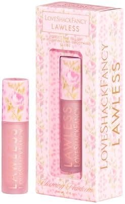 Lawless Women's x LoveShackFancy Forget The Filler Lip Plumping Gloss, Blooming Heirloom, Pink, 0.11 Ounce