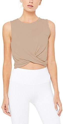 Bestisun Womens Cropped Workout Tops Flowy Gym Athleric Clothes Slim Fit Yoga Exercise Shirts