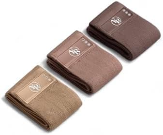 Your Reformer Fabric Booty Band Set for Pilates and Other Workouts- 3 Levels of Resistance 100% Latex Free