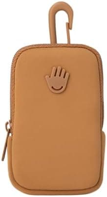 Touchland Touchette Zippered Pouch, Attachable Fashion Accessory with Snap Hook for Power Mist and Glow Mist 1FL OZ