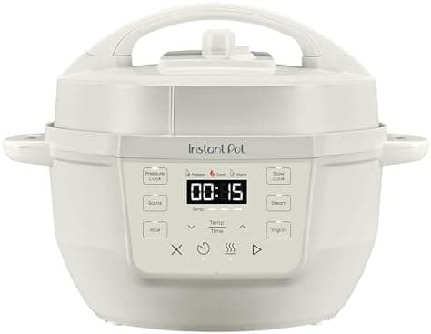 Instant Pot 4QT RIO Mini 7-in-1 Multi-Cooker, Pressure Cooker, Slow cook, Sauté, Steam, Rice Maker, Yogurt, & Warmer, Sea Salt, 4 Quarts
