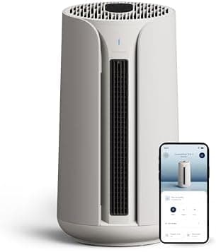 BLUEAIR ComfortPure Most Powerful 3-in-1 Air Purifier: Cooling, Heating, Purifying –HEPASilent Cleaner for Home, Pets, Allergies, Dust, Smoke, Odor – Covers 840 sqft in 60 Minutes – All season comfort