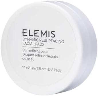 ELEMIS Dynamic Resurfacing Facial Pads, Gentle Textured Treatment Facial Exfoliating Pads
