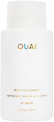 OUAI Body Cleanser, St. Barts - Foaming Body Wash with Jojoba Oil and Rosehip Oil to Hydrate, Nurture, Balance and Soften Skin - Paraben, Phthalate and Sulfate Free Skin Care Products (10 Fl Oz)