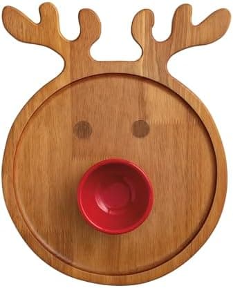 Mud Pie Christmas Reindeer Board Set