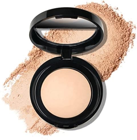 LAURA GELLER NEW YORK Baked Blurring + Setting Powder, Translucent Makeup Setting Powder For Soft-Focus Finish, Minimize Fine Lines and Pores, Porcelain/Fair