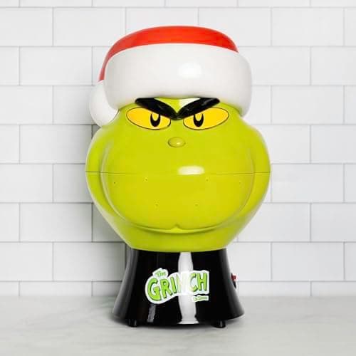 Uncanny Brands Dr. Seuss The Grinch Popcorn Maker- Dr. Seuss Kitchen Appliance