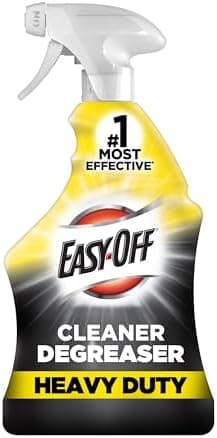 Easy-Off Heavy Duty Degreaser, Removes Grease & Grime, For Kitchen, Garage, Outdoor & More 32oz