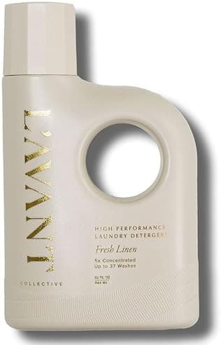 L'avant Collective High Performing Laundry Detergent Soap - Luxury Deep Cleaning & Powerful Odor Defense Ultra Concentrated Notes of Geranium, Ylang Ylang, Bamboo Professional Wash 32 Oz (Fresh Linen)