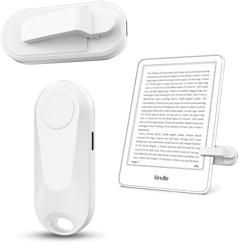 DATAFY Remote Control Page Turner for Kindle Paperwhite Oasis Kobo eReaders, Camera Camcorder Remote Controls, Page Turner Clicker for ipad Tablets Reading Novels with Wrist Strap Storage Bag