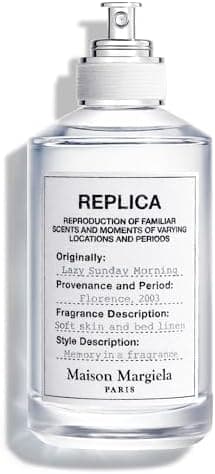 Maison Margiela - Replica - Lazy Sunday Morning Eau de Toilette - Fresh & Floral Fragrance - With Lily of the Valley, Iris Accord & White Musks Accord