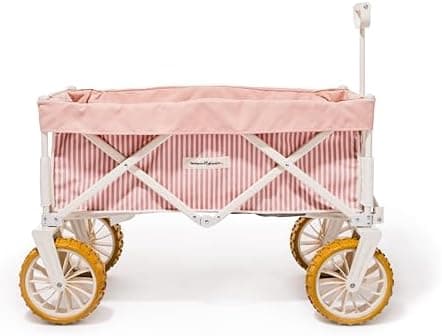 Business & Pleasure Co. Beach Cart - Laurens Pink Stripe
